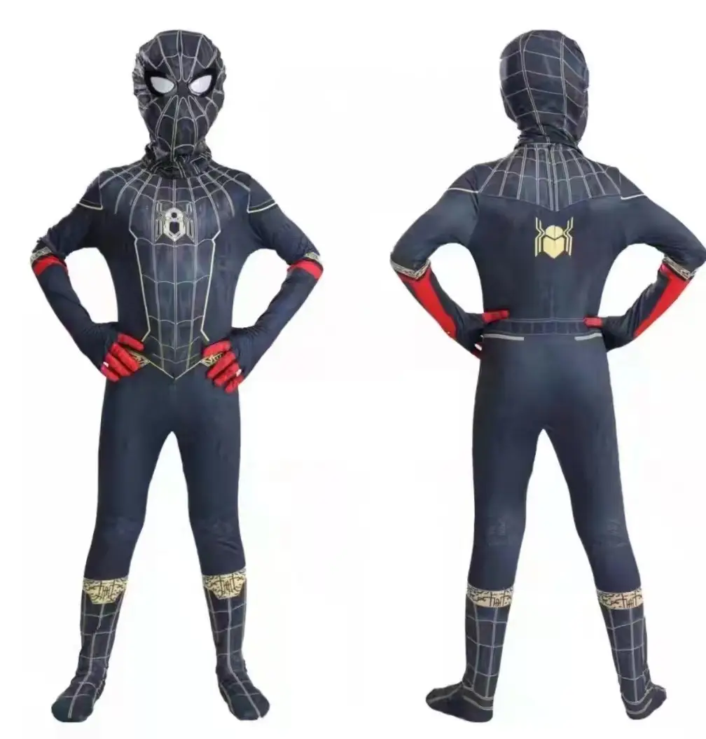 Spider-Man Black Suit Kids Adult Performance Costume - Image 10