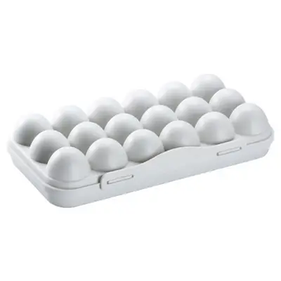 Pink 18-Grid Egg Storage Box with Lid - Image 5