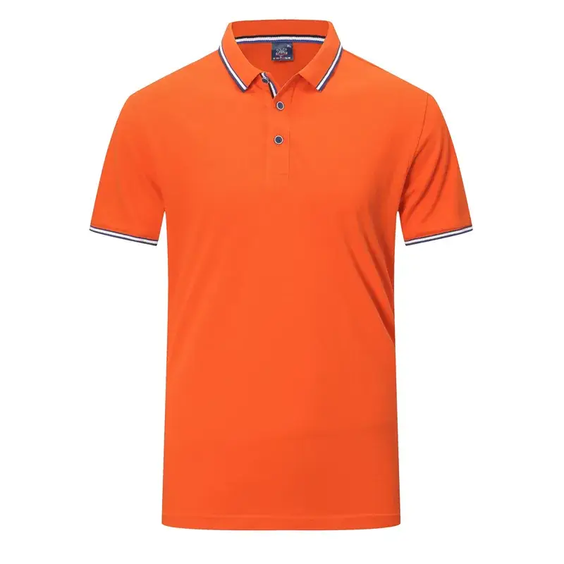 Red Polo Shirt with Logo & Lapel - Image 4