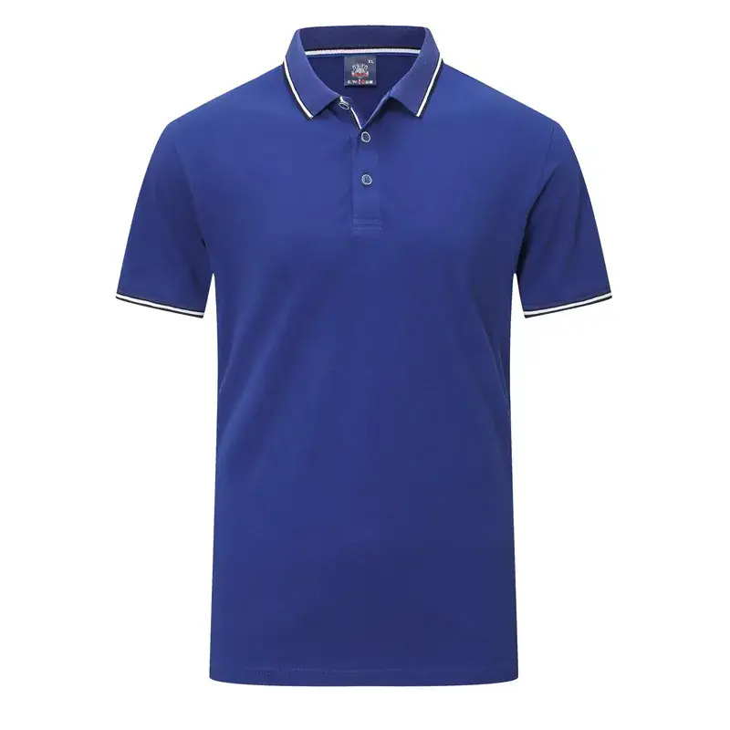 Red Polo Shirt with Logo & Lapel - Image 6