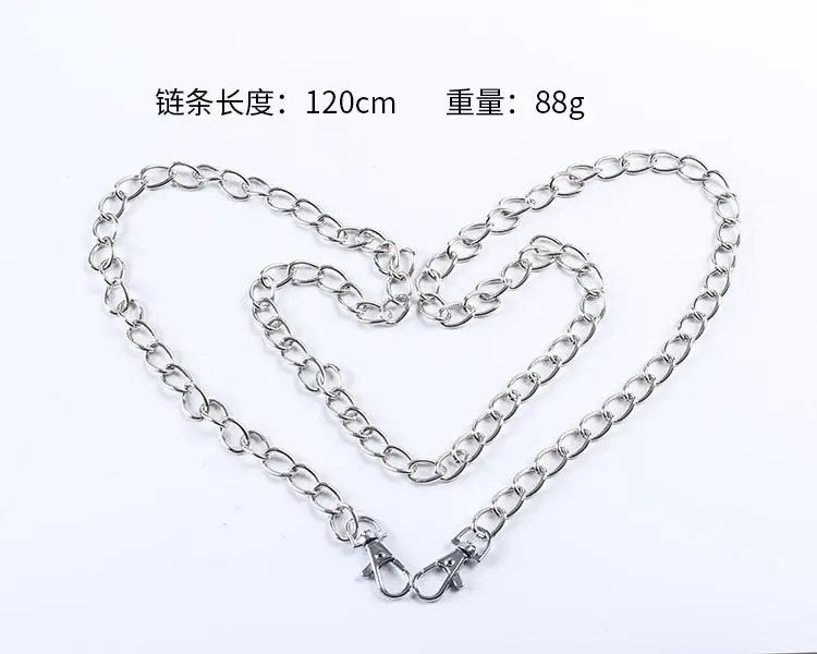 Red Transparent Lighter Chain Bag for Women - Image 17