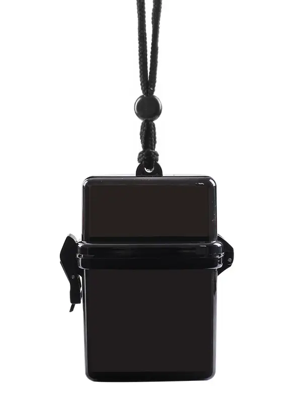 Red Transparent Lighter Chain Bag for Women - Image 2