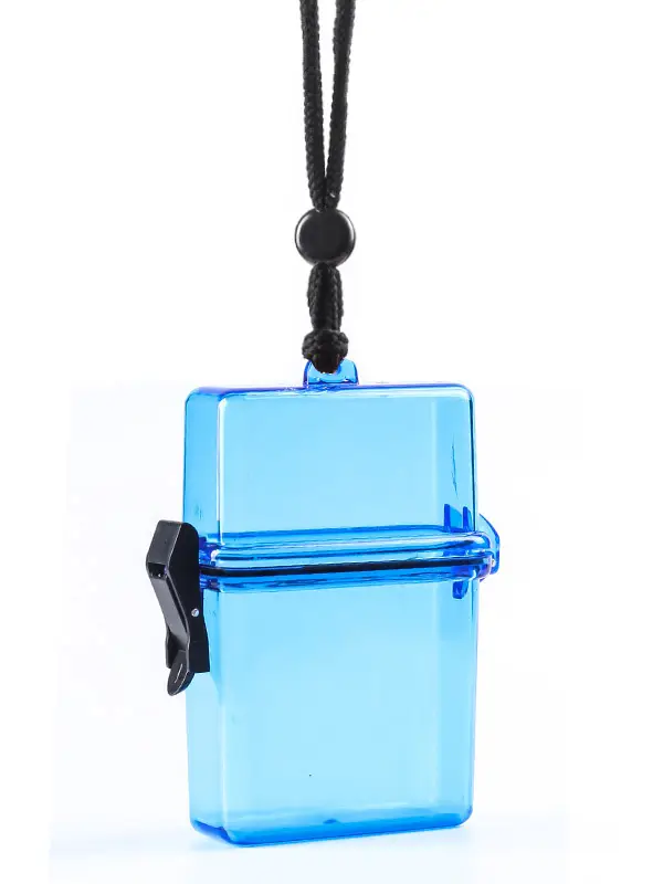 Red Transparent Lighter Chain Bag for Women - Image 3