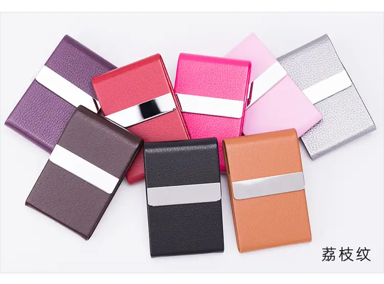 Pink Men's Metal Cigarette Box with Anti-Pressure Design — feature 24