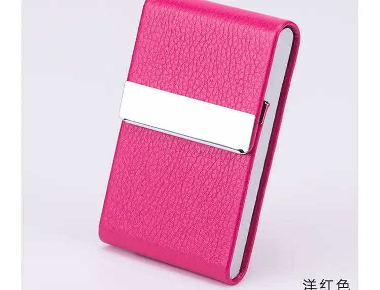 Pink Men's Metal Cigarette Box with Anti-Pressure Design — feature 30