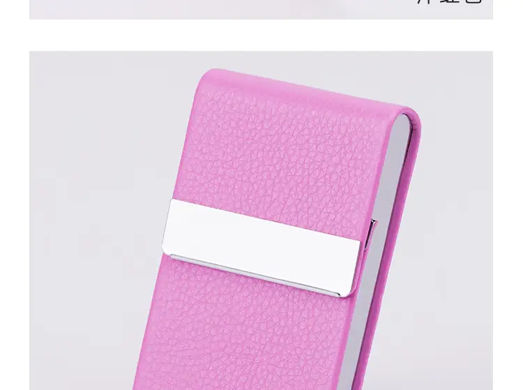 Pink Men's Metal Cigarette Box with Anti-Pressure Design — feature 31