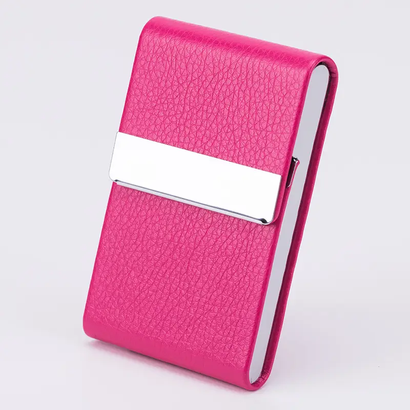 Pink Men's Metal Cigarette Box with Anti-Pressure Design - Image 11
