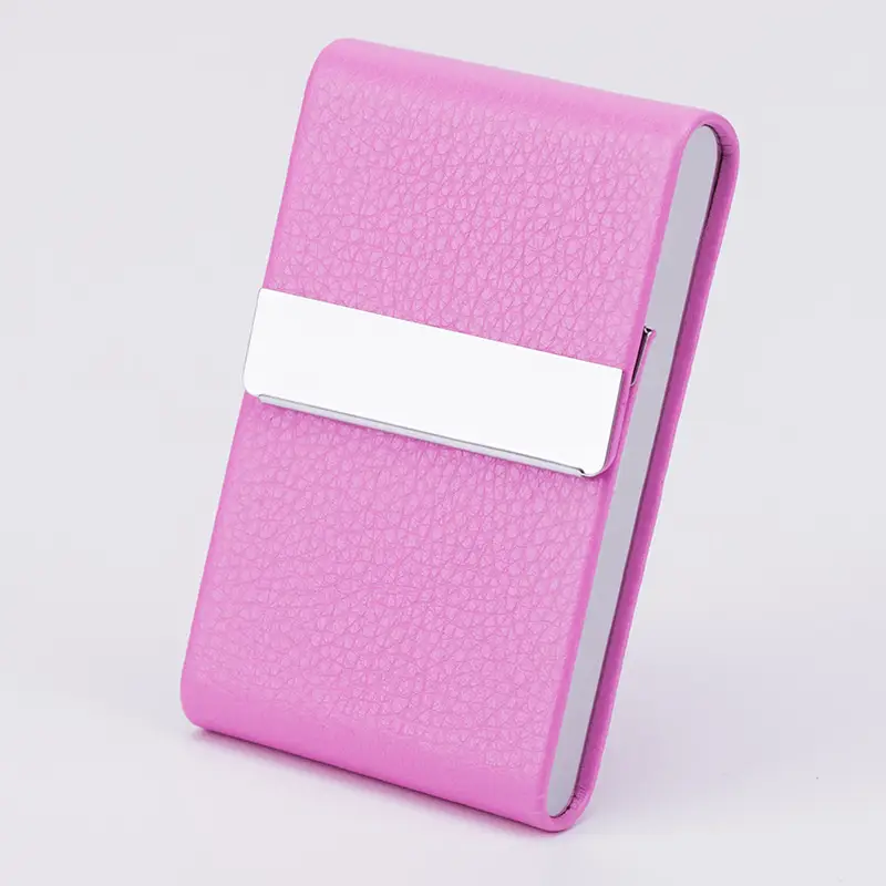 Pink Men's Metal Cigarette Box with Anti-Pressure Design - Image 12