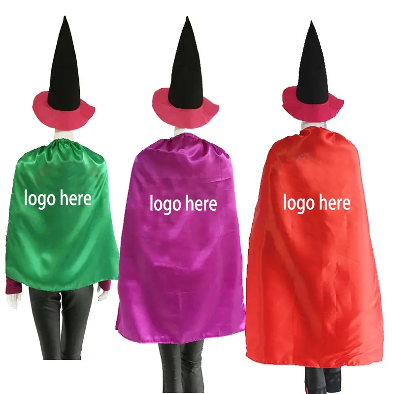 Superhero Halloween Cloak Printed Single Layer - Image 15