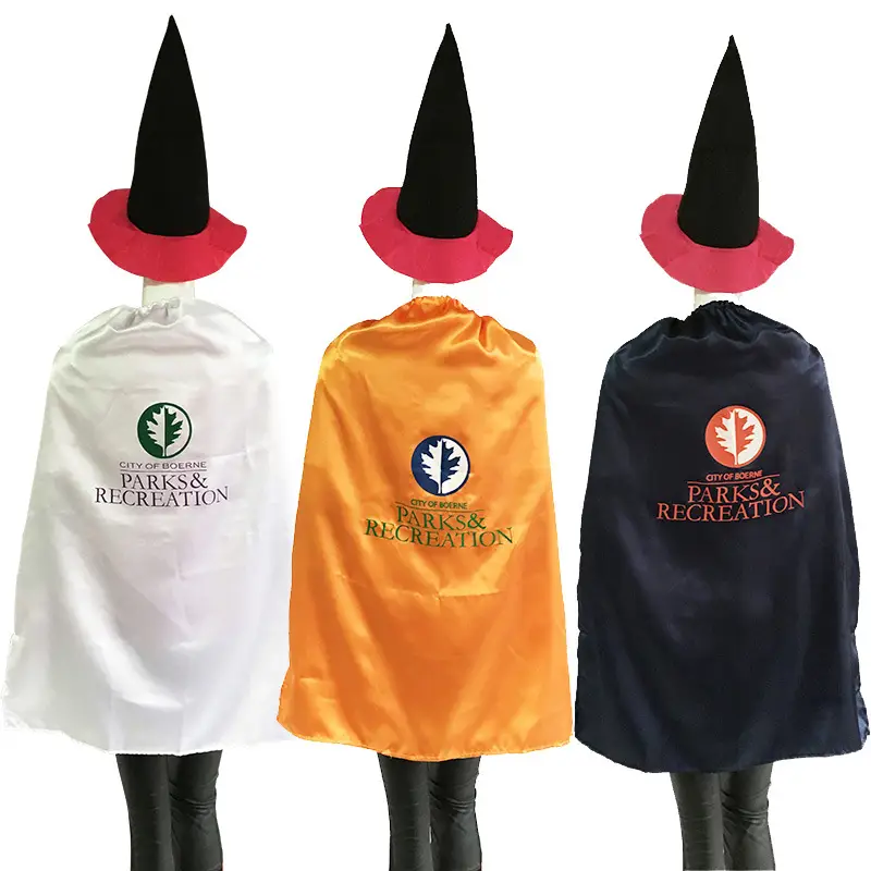 Superhero Halloween Cloak Printed Single Layer - Image 16