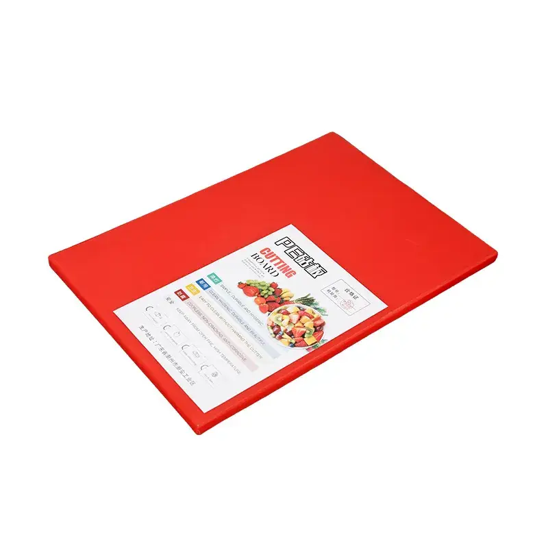 Yellow Square Plastic Cutting Board for Home & Kitchen - Image 6