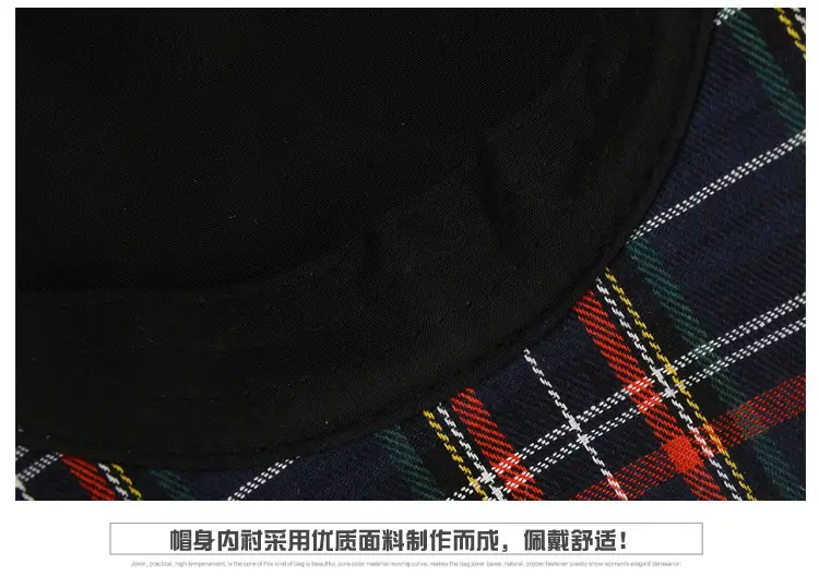 British Plaid Beret Men Sun Protection Visor — feature 17