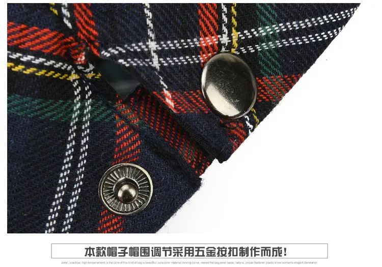 British Plaid Beret Men Sun Protection Visor — feature 19