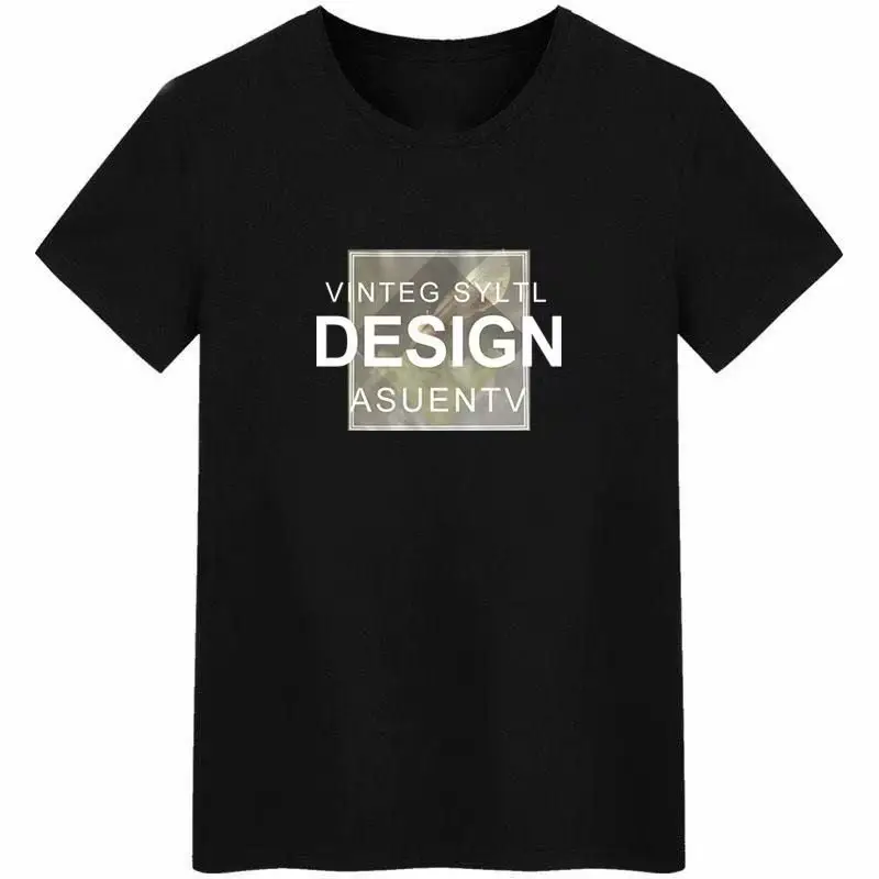 Men Black Paris Signature T-Shirt Slim Fit - Image 5