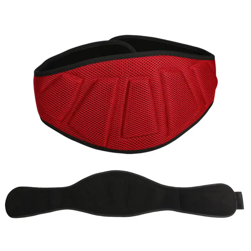 Waist Guard EVA Hard Pull Training Belt Red