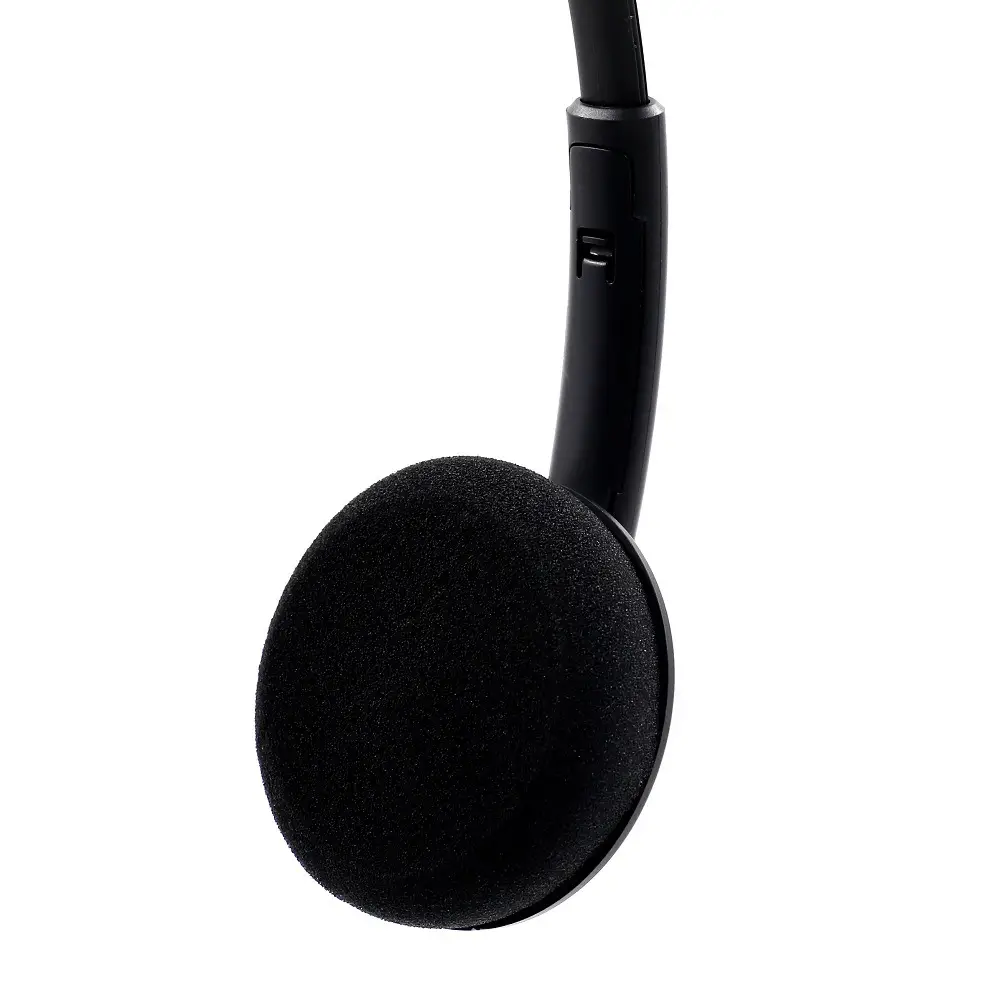 European and American Hot Product Spot USB Telephone Headset 3.5mm Mobile Phone Headset Lightweight Head-Mounted Online Class Conference Microphone