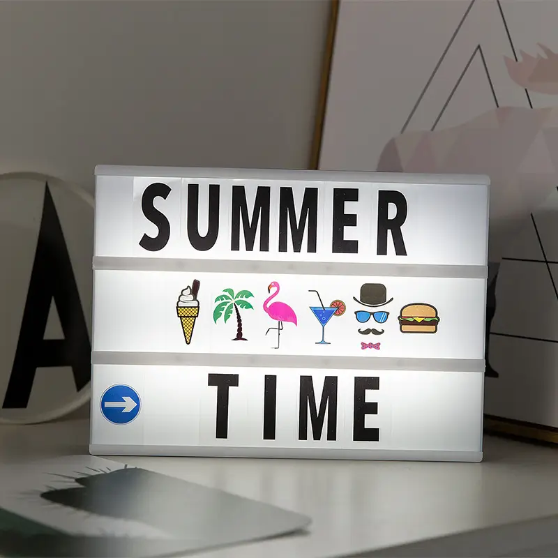 White A4 light box