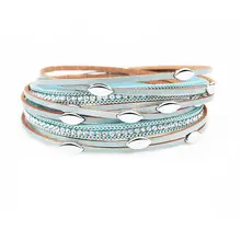Multi-Layer Braided Magnetic Buckle Bracelet for Women — feature 23