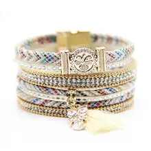 Multi-Layer Braided Magnetic Buckle Bracelet for Women — feature 7