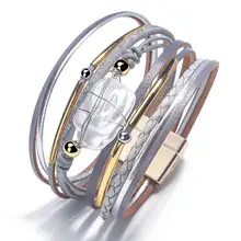 Multi-Layer Braided Magnetic Buckle Bracelet for Women — feature 9