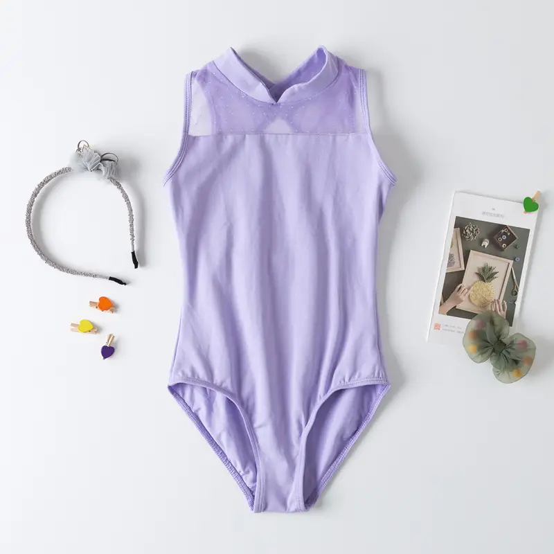 Lace Sleeveless Dance Dress for Girls Students - Image 3