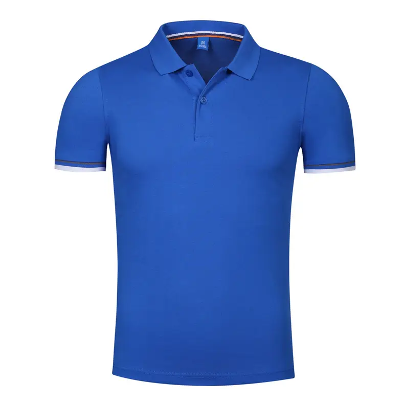 Light Blue Polo T-Shirt with Embroidered Details - Image 12