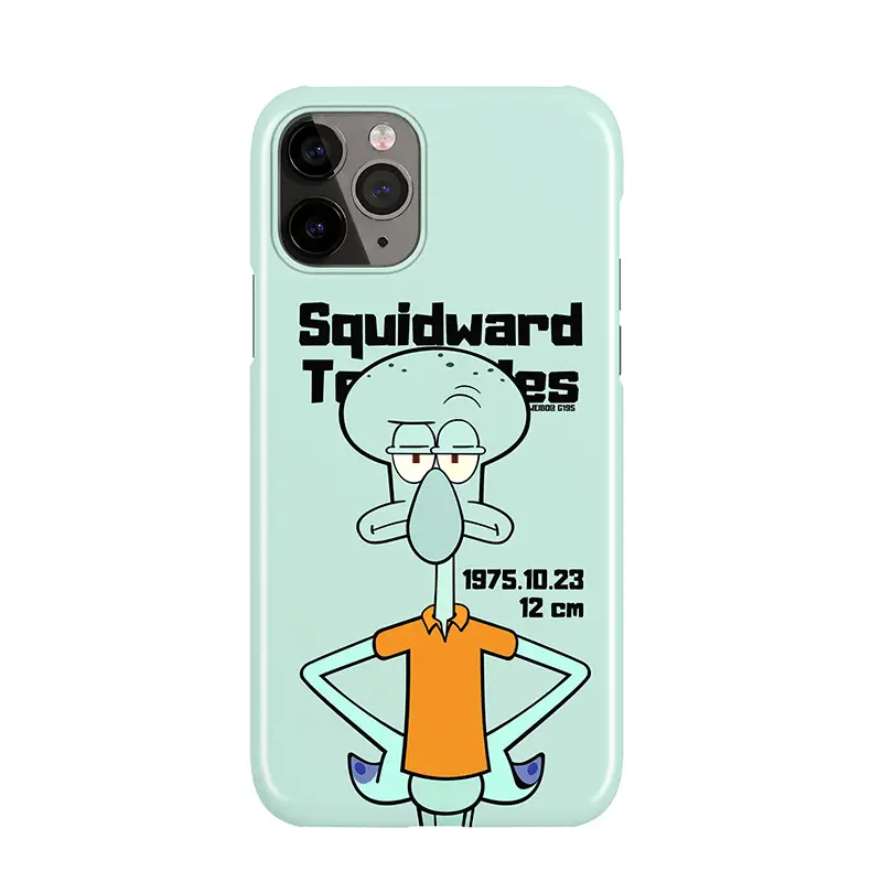 Squidward Turtles iPhone Cover Yellow 12cm - Image 9