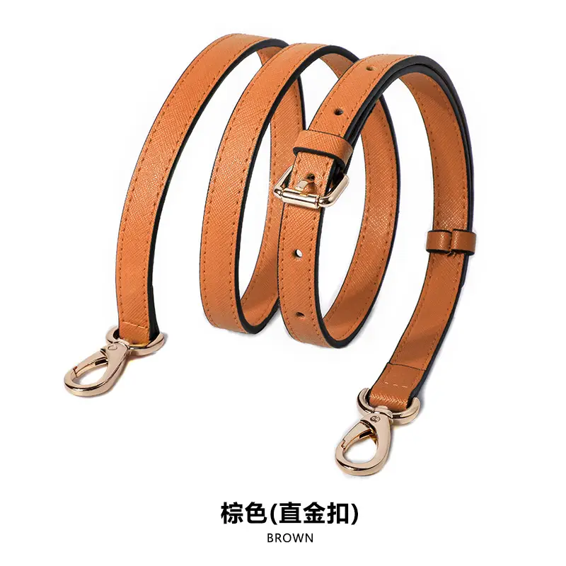 Adjustable Leather Shoulder Bag with Silver Buckle - Image 13