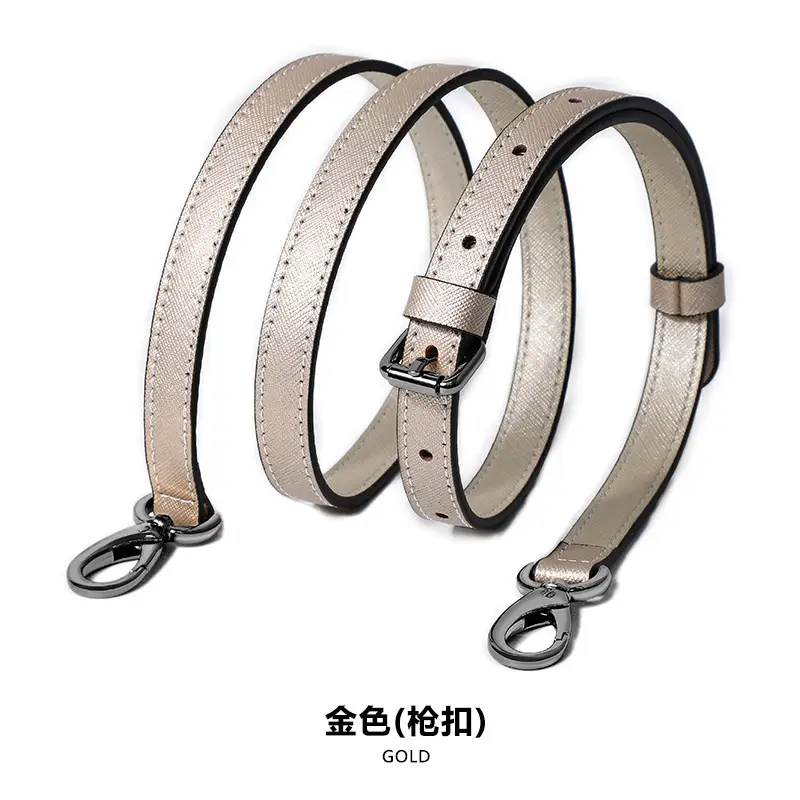 Adjustable Leather Shoulder Bag with Silver Buckle - Image 18
