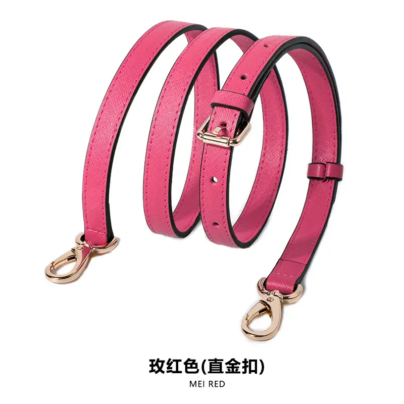 Adjustable Leather Shoulder Bag with Silver Buckle - Image 22