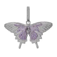 Hip-Hop Cross Necklace with Crystal Accents — feature 32