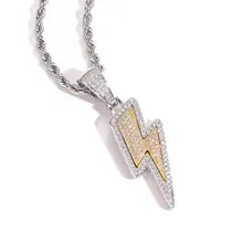 Hip-Hop Cross Necklace with Crystal Accents — feature 36