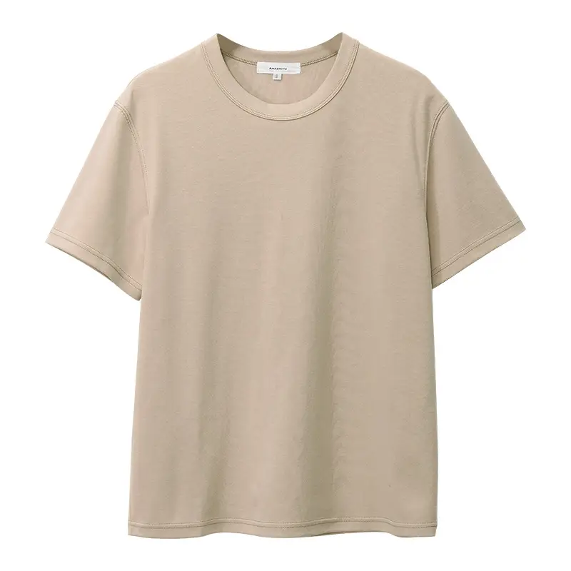 Men Women Cotton T-Shirt Blue Loose Summer - Image 4