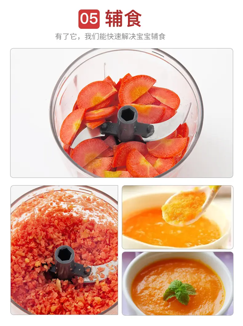 900ml Manual Blender for Veggie Chopping & Chili Making — feature 6
