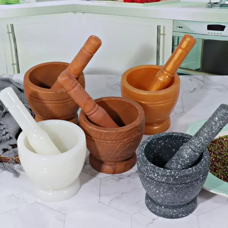 Garlic Mash Pot & Mug Set for Kitchen Use