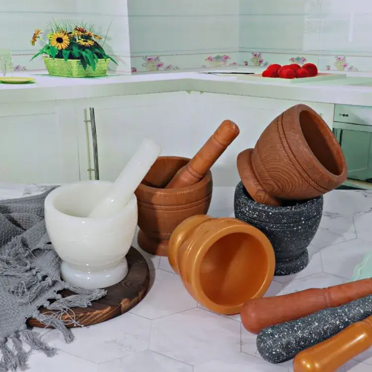 Garlic Mash Pot & Mug Set for Kitchen Use - Image 7