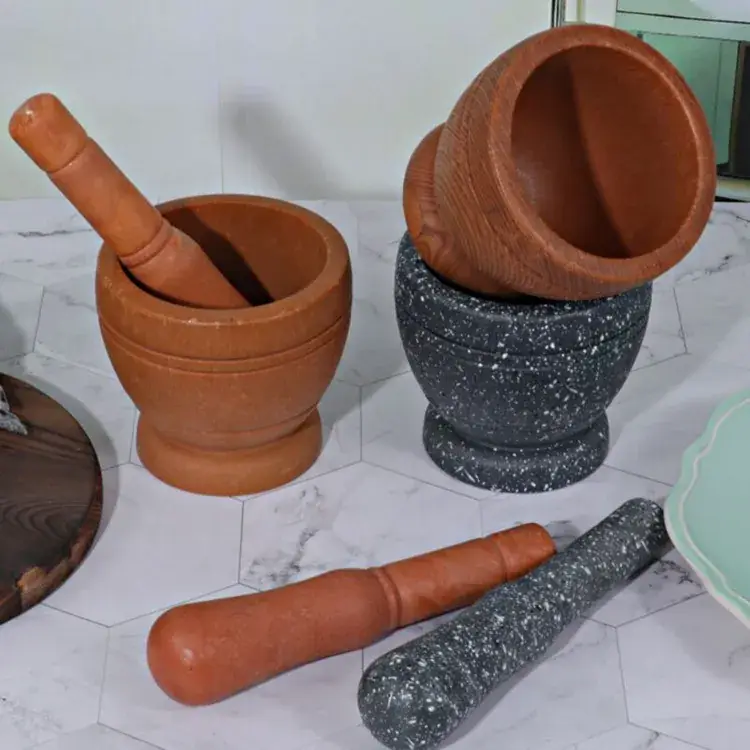 Garlic Mash Pot & Mug Set for Kitchen Use - Image 9