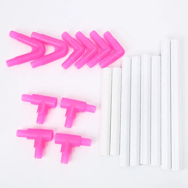 Pink PVC Cross Stitch Embroidery Tools Set - Image 5