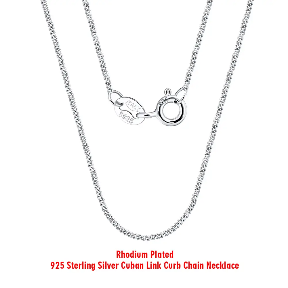 Gold Plated Women's S925 Sterling Silver Necklace with Clasp — feature 4