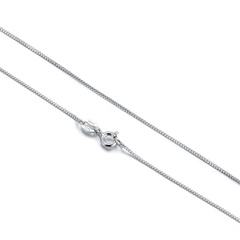 Gold Plated Women's S925 Sterling Silver Necklace with Clasp — feature 9