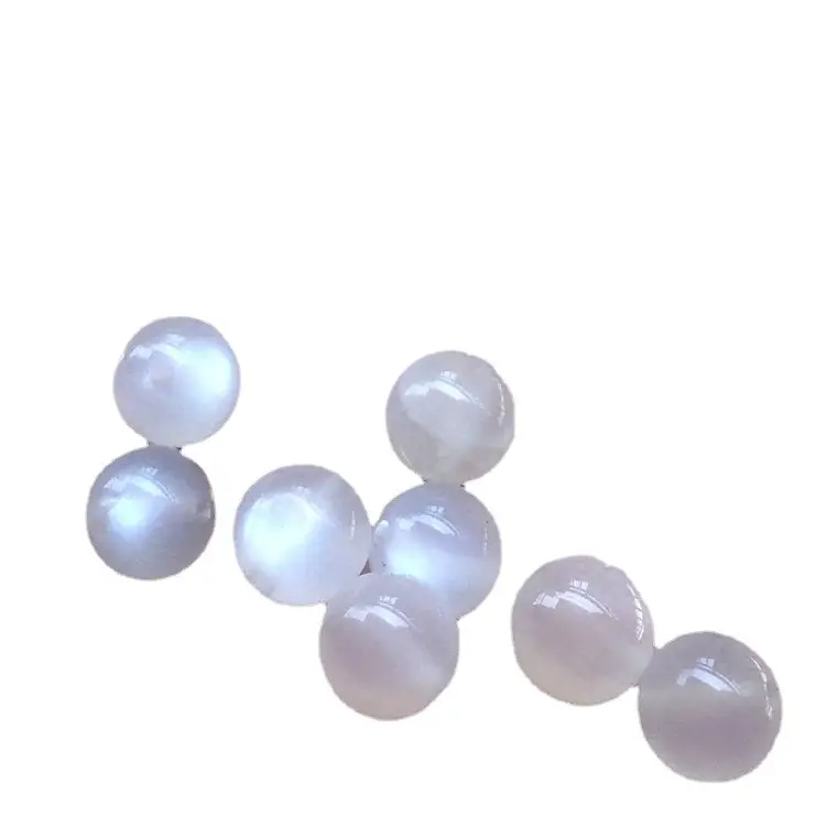 Natural White Moonstone Semi-Finished Loose Beads - Image 5