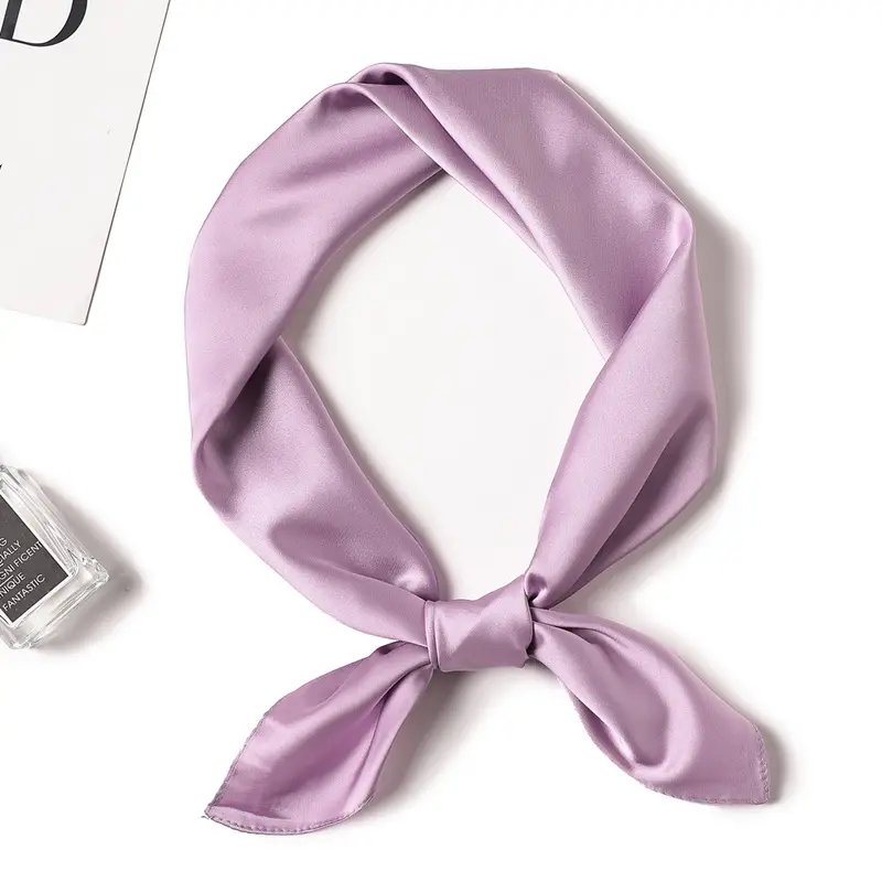 Silk Scarf Women's Spring Summer Warm Decorative Sunscreen - Image 25