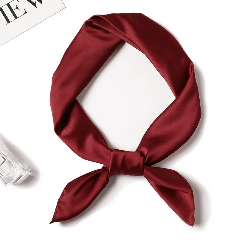 Silk Scarf Women's Spring Summer Warm Decorative Sunscreen - Image 11