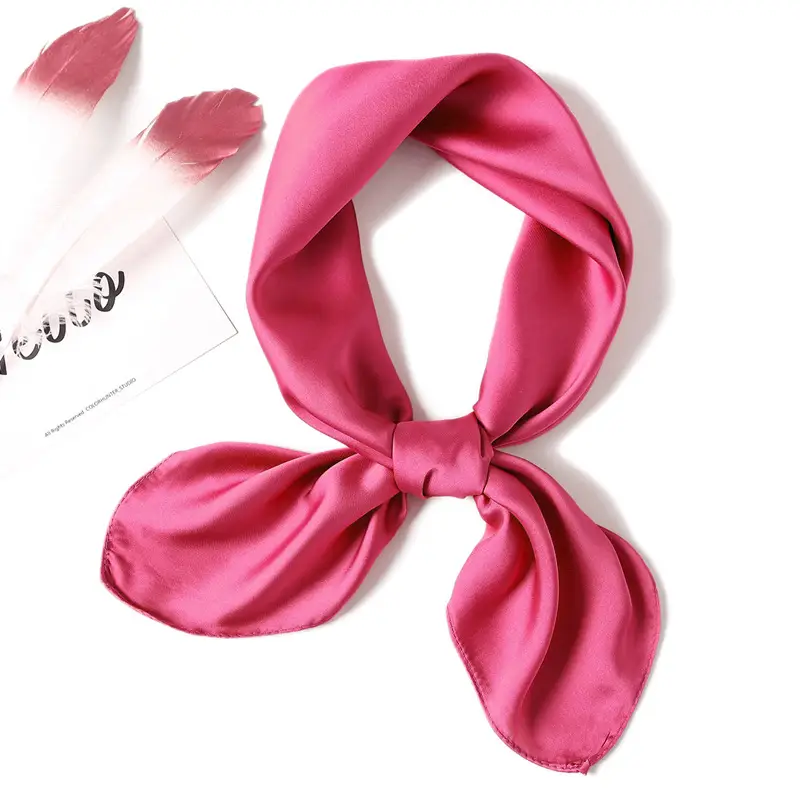 Silk Scarf Women's Spring Summer Warm Decorative Sunscreen - Image 14