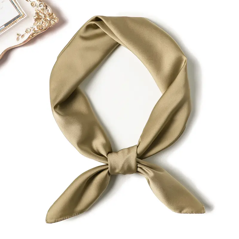 Silk Scarf Women's Spring Summer Warm Decorative Sunscreen - Image 22