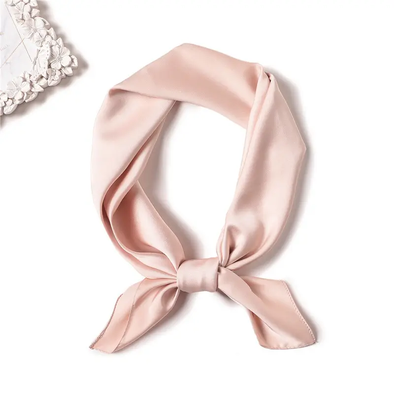 Silk Scarf Women's Spring Summer Warm Decorative Sunscreen - Image 5