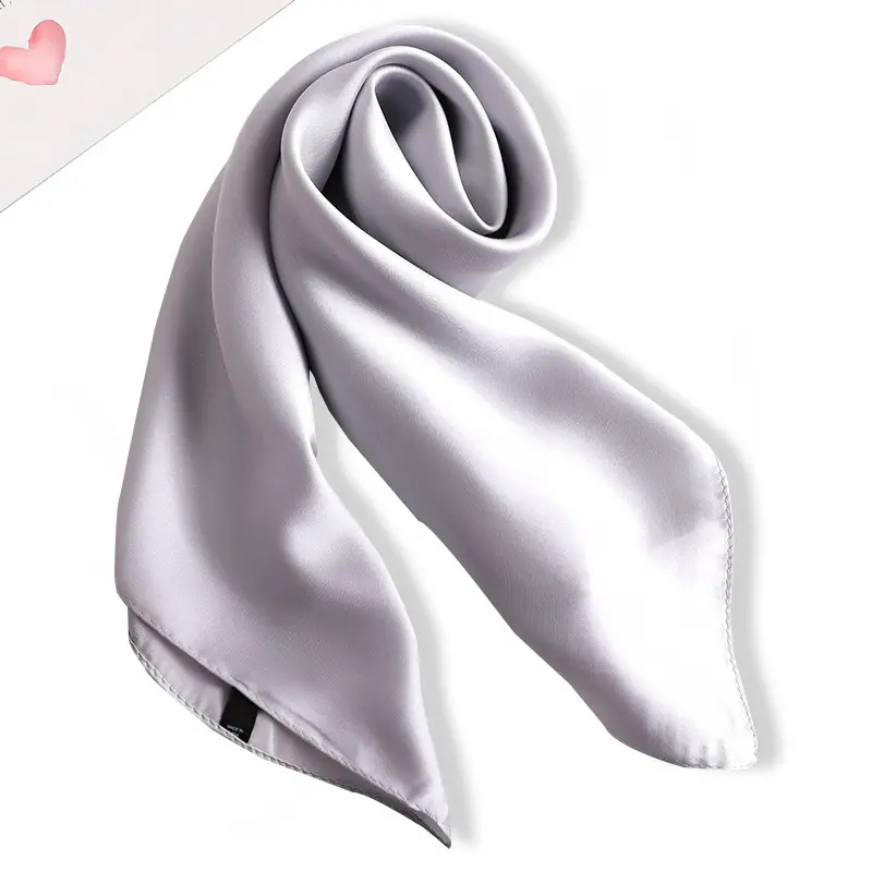 Silk Scarf Women's Spring Summer Warm Decorative Sunscreen - Image 7