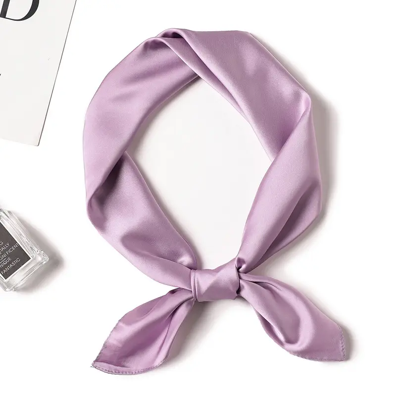 Silk Scarf Women's Spring Summer Warm Decorative Sunscreen - Image 9