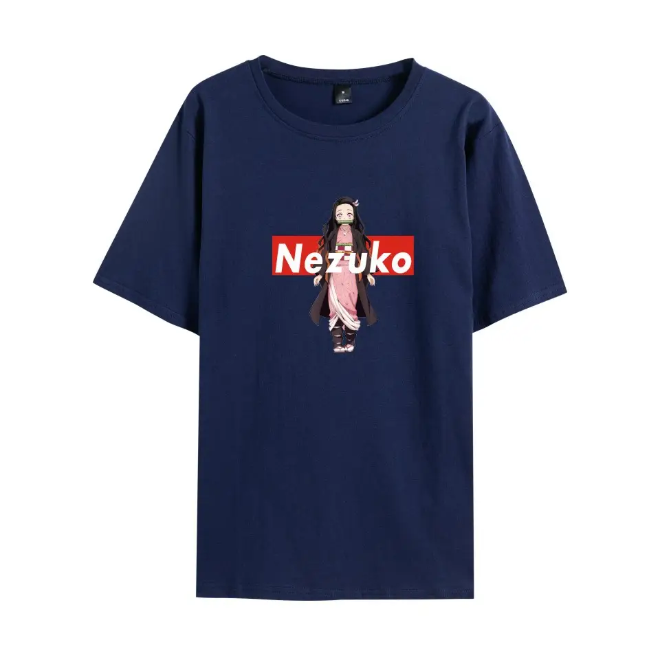 Men Black Graphic T-Shirt with Anime Design - Image 17