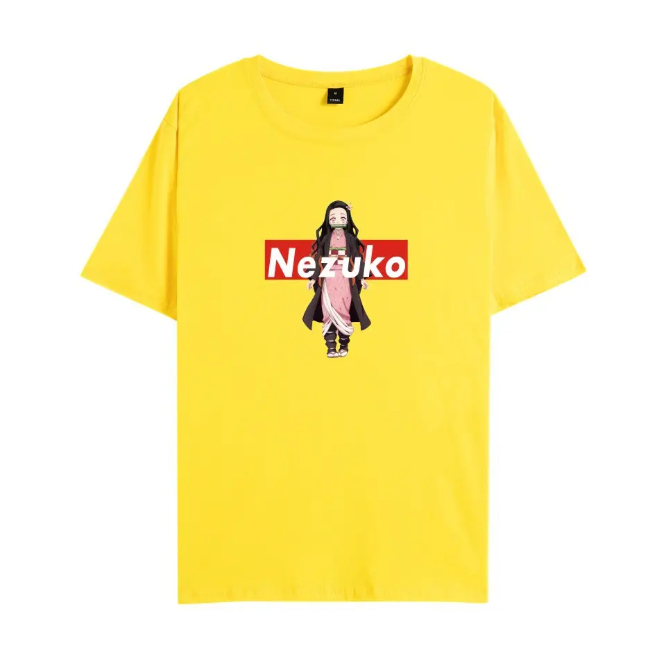 Men Black Graphic T-Shirt with Anime Design - Image 20